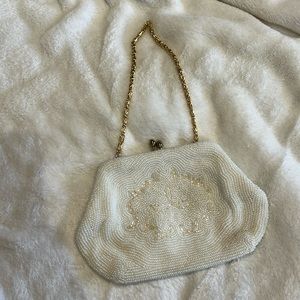 Vintage 1950s beaded bag